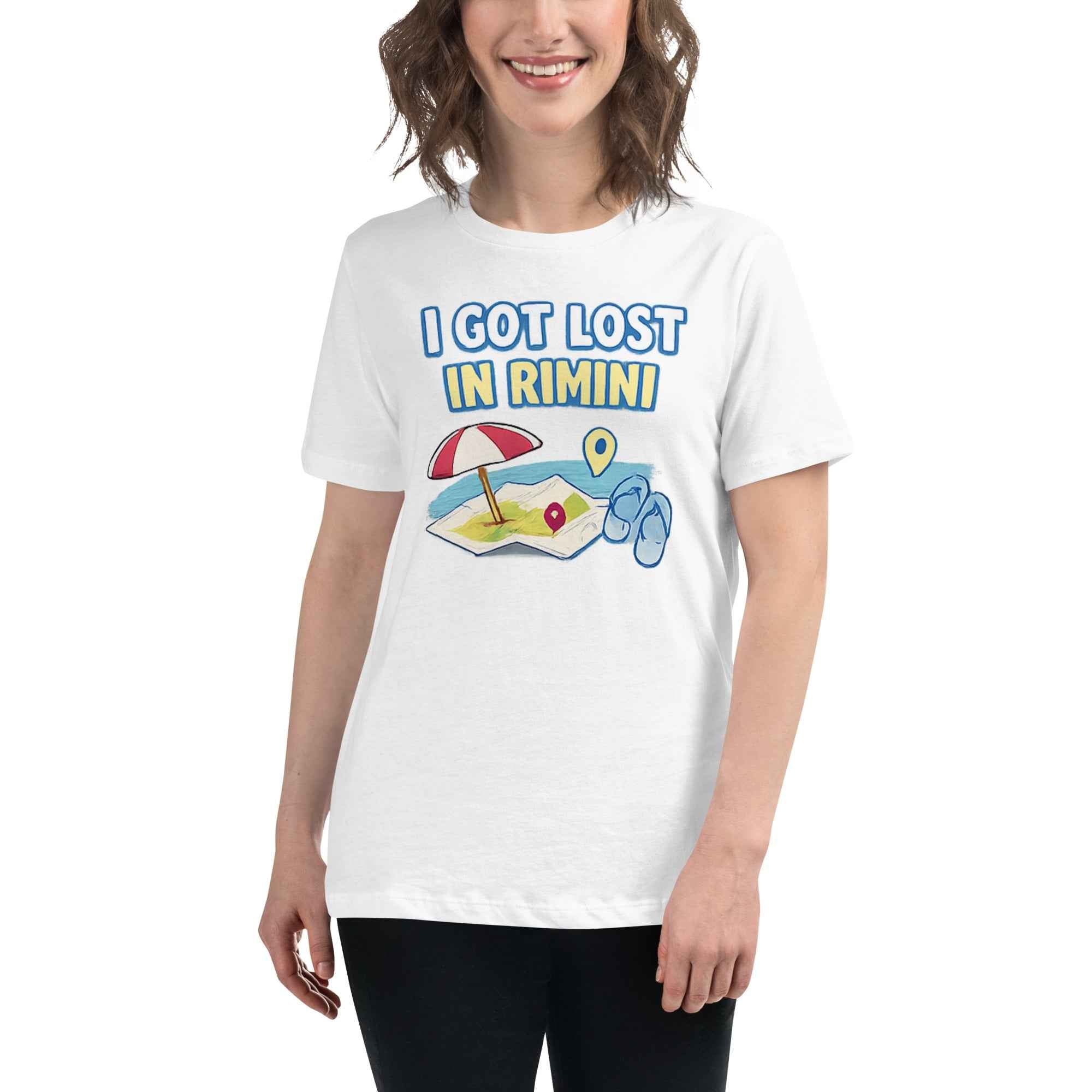 I Got Lost In Rimini T-Shirt | Soft, Relaxed, Women T-Shirt